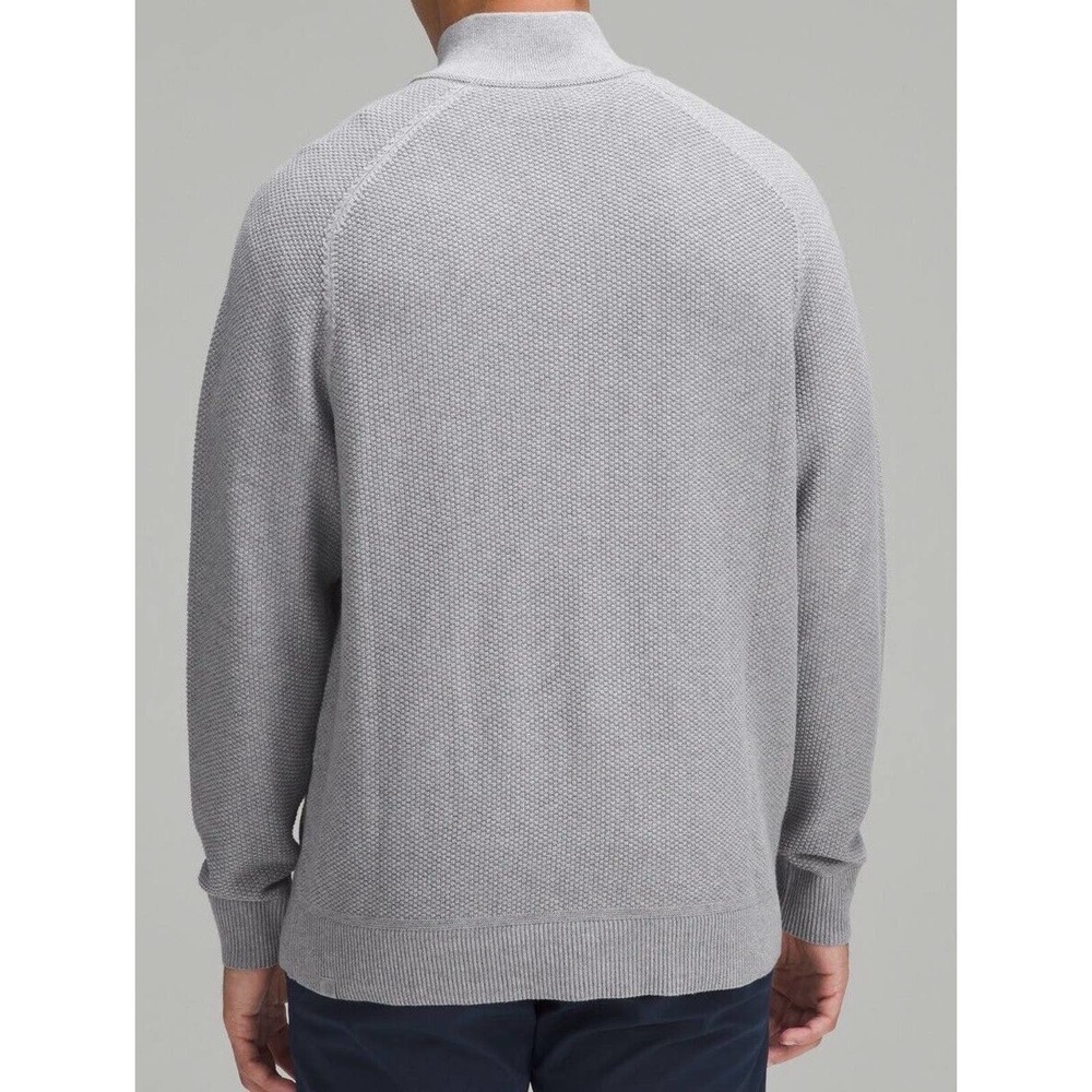 Lululemon Textured Knit Half-Zip Sweater - Picture 2 of 7